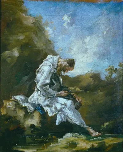 Hermit In The Desert