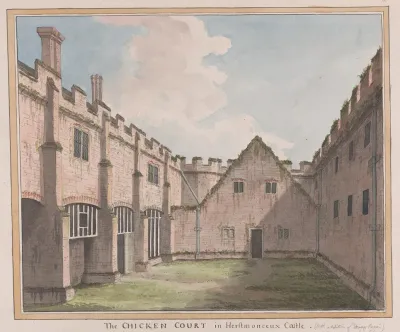 Herstmonceux Castle East Sussex The Chicken Court