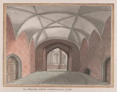 Herstmonceux Castle East Sussex The Porters Lodge