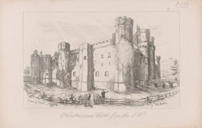 Herstmonceux Castle From The Southwest