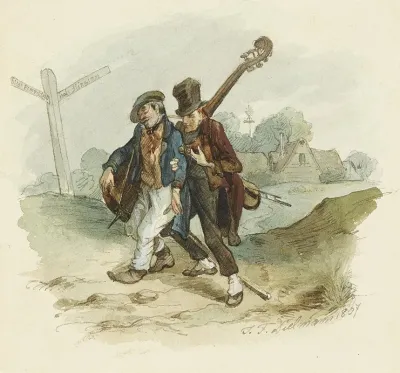 Herumziehende Musikanten