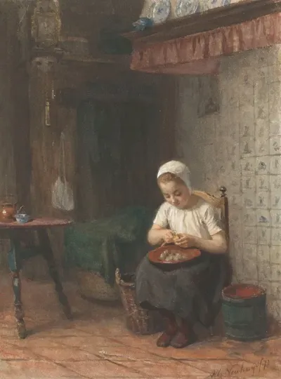 Het Aardappelschilstertje