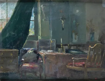 Het Atelier Van Marthe Verhaeren In De Rue Potagere
