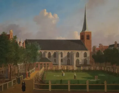 Het Begijnhof Met De Engelse Kerk