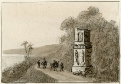 Het Graf Van De Scipii Bij Taragone