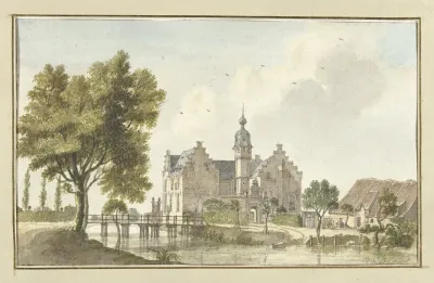 Het Huis Den Ham Aan De Niers In Duitsland