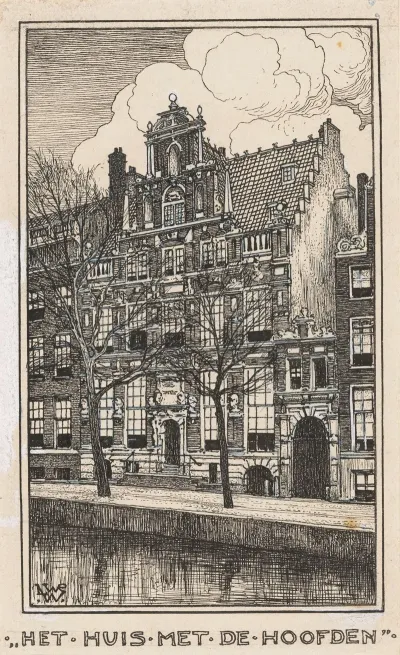 Het Huis Met De Hoofden Te Amsterdam
