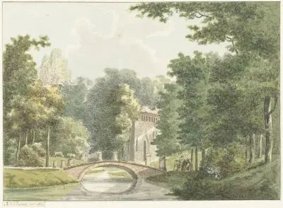 Het Landgoed Velzerbeek Bij Velsen