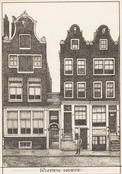 Het Rijpen Hofje Te Amsterdam