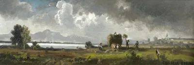 Heuernte Am Chiemsee 2