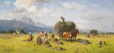 Heuernte Im Vorgebirge