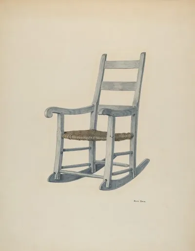 Hickory Rocking Chair