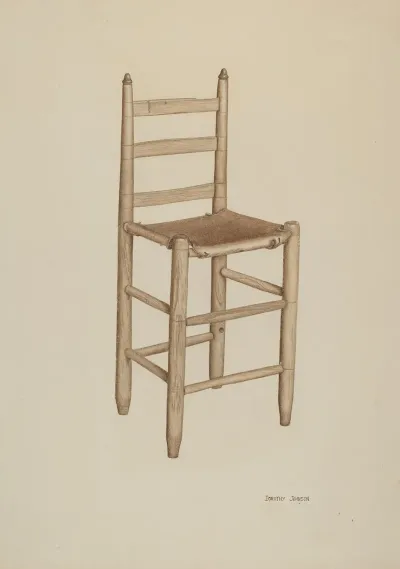 Hide Bottom High Seat Chair