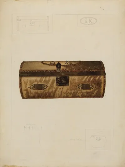 Hide Covered Trunk
