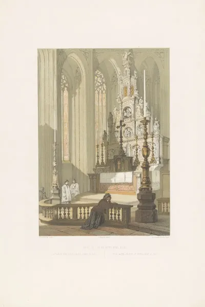 High Altar Church Of Notre Dame At Hal