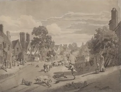 High Street At Bushey Hertfordshire