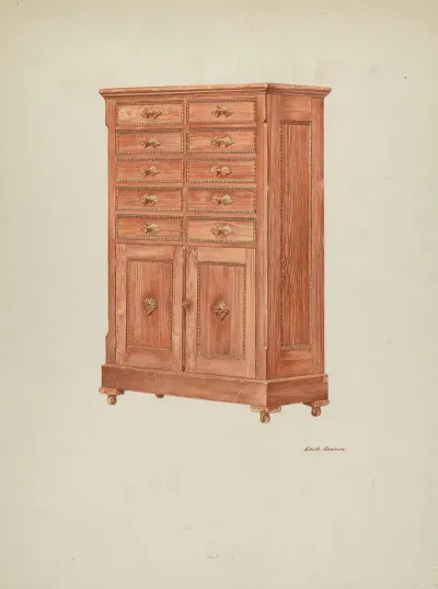 Highboy Chest Of Drawers