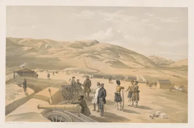 Highland Brigade Camp Looking South