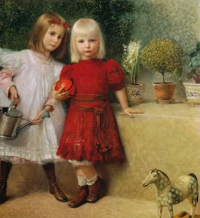 Hilda Und Franzi Von Matsch Die Kinder Des Kunstlers