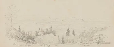Hills In The Vicinity Of Pirna Near Dresden
