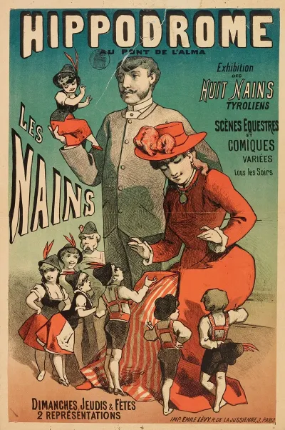 Hippodrome Au Pont De Lalma Les Nains Exhibition Des Huit Nains Tyroliens 2