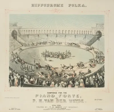 Hippodrome Polka Composed For The Piano Forte