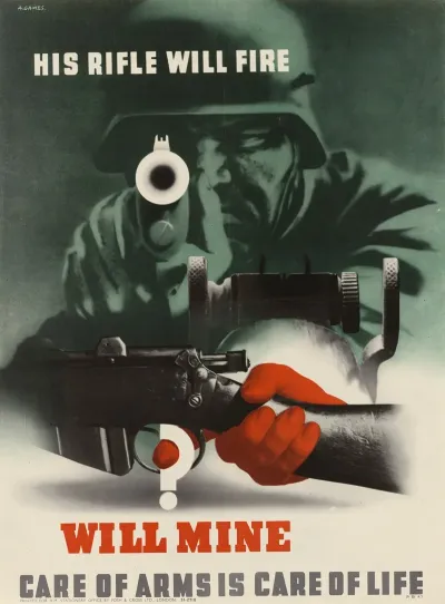 His Rifle Will Fire Will Mine