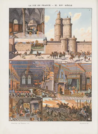 Histoire De France Illustree Pl 12