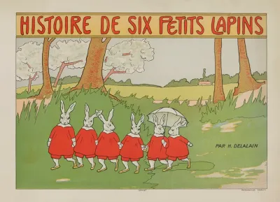 Histoire De Six Petits Lapins Pl 01