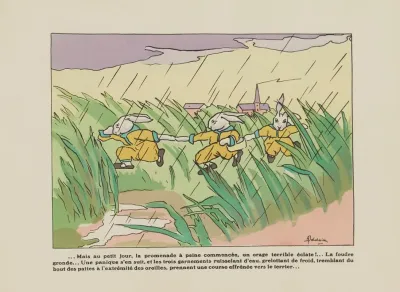 Histoire De Six Petits Lapins Pl 08