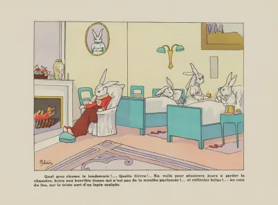 Histoire De Six Petits Lapins Pl 09