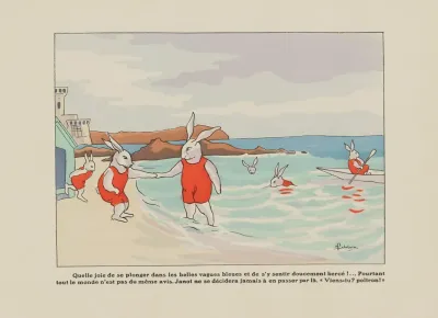 Histoire De Six Petits Lapins Pl 11