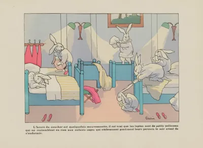 Histoire De Six Petits Lapins Pl 13