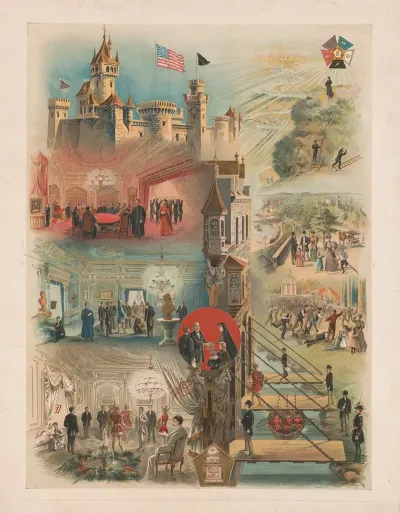 Historical And Symbolic Depictions Of The Knights Of The Mystic Chain