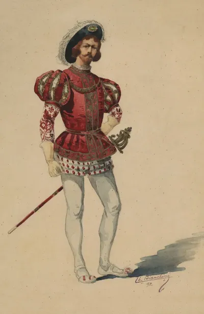 Historical Costumes Pl 15