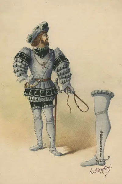Historical Costumes Pl 17