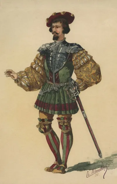 Historical Costumes Pl 29