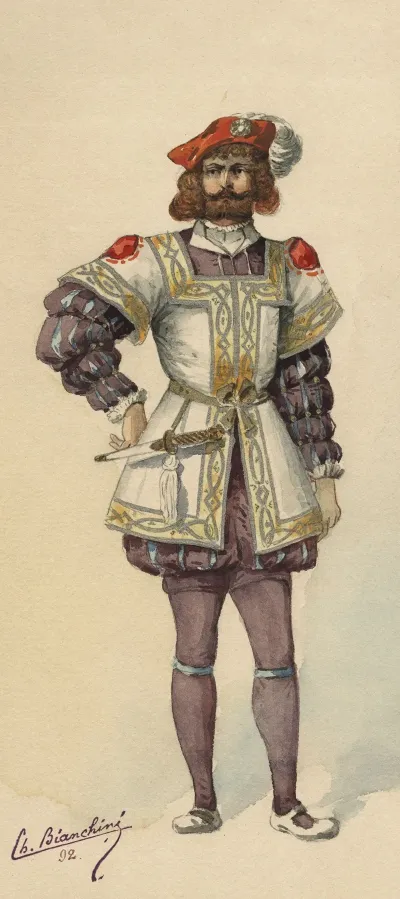 Historical Costumes Pl 47
