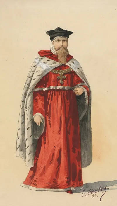 Historical Costumes Pl 51