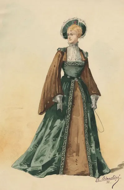 Historical Costumes Pl 54