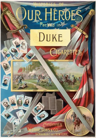 Histories Of Our Heroes Packed In Duke Cigarettes