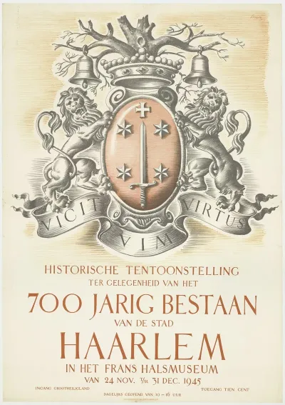 Historische Tentoonstelling Ter Gelegenheid Van Het 700 Jarig Bestaan Van De Stad Haarlem