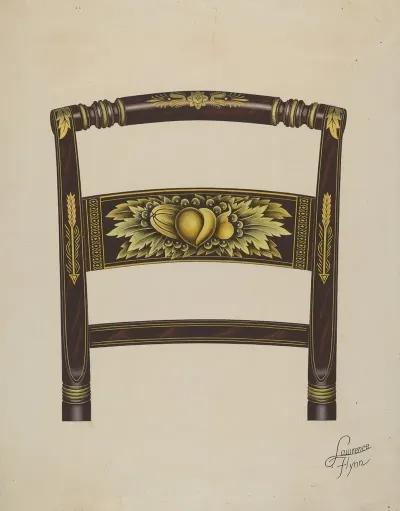 Hitchcock Chair Back 2