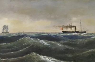 Hjuldamperen Christian D Viii
