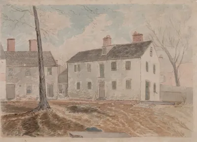 Hoban House F St Near 15th Washington D C 1874