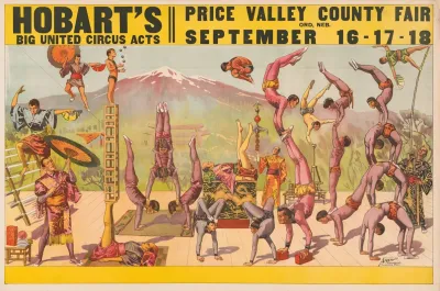 Hobarts Big United Circus Acts Price Valley County Fair