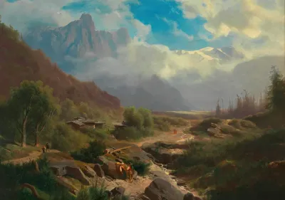 Hochgebirgslandschaft 2