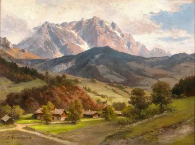 Hochkonig Vom Almdorf Aus