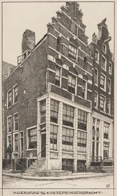 Hoekhuis Aan De Korte Prinsengracht