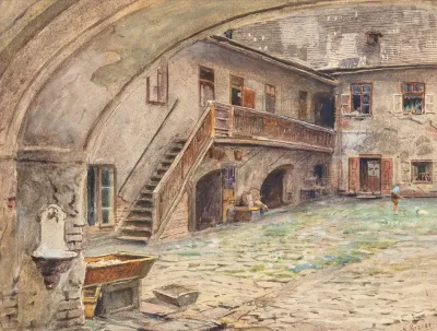 Hof In Der Kahlenbergerstrase